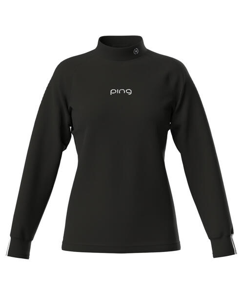 PING（ピン）の「【PING APPAREL】サーモソーラー バックカノコ長袖ハイネックカットソー ＜GOLD＞ (LADIES)（Tシャツ/カットソー・レディース・ブラック/グレー/ホワイト・L/LL/M/S）」の18枚目の写真