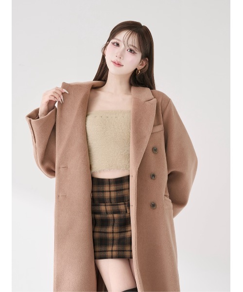 Darich（ダーリッチ）の「アシメレイヤードニットトップス（ニット/セーター・レディース・ベージュ/アイボリー/グレー・FREE）」の12枚目の写真