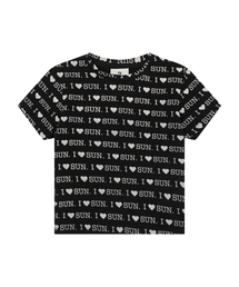 SUNDAY FRUIT MARKET（サンデーフルーツマーケット）の「W) I LOVE SUN TEE BLACK（Tシャツ/カットソー）」