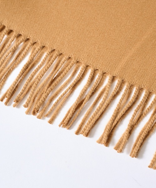 Johnstons of Elgin（ジョンストンズオブエルガン）の「【Johnstons】ULTRAFINE MERINO PLAIN SCARF（ストール/ショール・レディース・ブラウン系その他/グレー/キャメル/イエロー・FREE）」の5枚目の写真