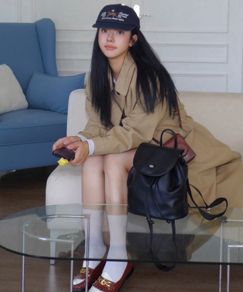 MCLANEE(マックラニー)の「ピーターバックパック(バックパック/リュック・レディース・アッシュブラウン/ブラック・ONE SIZE)」の5枚目の写真