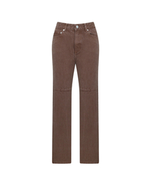 THREE TO EIGHTY（スリートゥエイティー）の「Brown Dyed Ankle Jeans（デニムパンツ）」