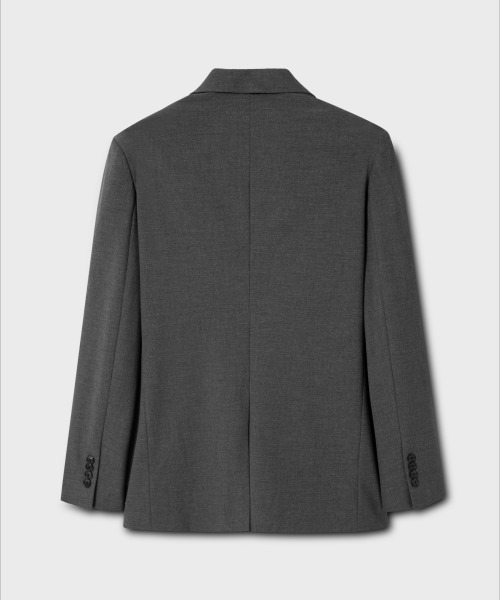 NONBLANK（ノンブランク）の「W11 セミオーバーフィットブレザー_CHARCOAL GREY（テーラードジャケット・メンズ・その他・MEDIUM/LARGE/X-LARGE/XX-LARGE）」の2枚目の写真