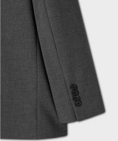 NONBLANK（ノンブランク）の「W11 セミオーバーフィットブレザー_CHARCOAL GREY（テーラードジャケット・メンズ・その他・MEDIUM/LARGE/X-LARGE/XX-LARGE）」の5枚目の写真