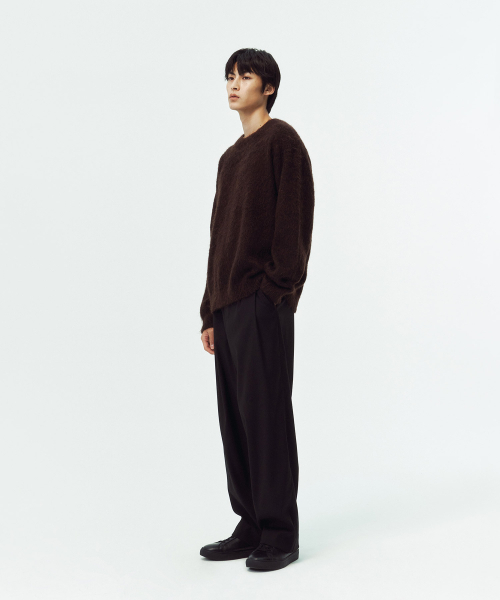 BLANKROOM(ブランクルーム)の「モヘアニット_ダークチョコレート(ニット/セーター・メンズ・その他・1)」の3枚目の写真
