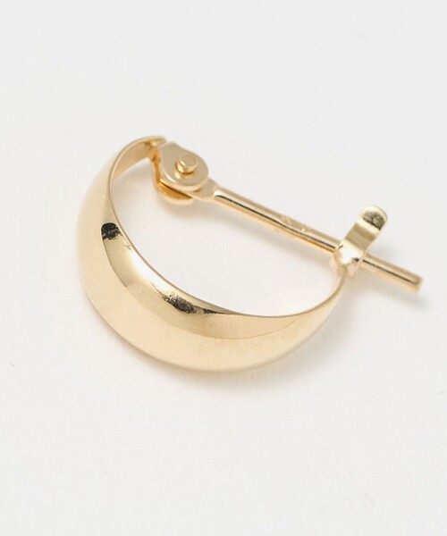BEAUTY&YOUTH UNITED ARROWS K10WG フープピアス K10 パイプ フープピアス（ピアス（両耳用））｜BEAUTY&YOUTH UNITED