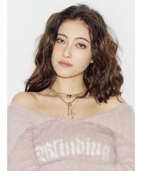 EVRIS（エヴリス）の「CROSS MOTIF 3連ネックレス（ネックレス・レディース・シルバー/ゴールド・FREE）」の3枚目の写真