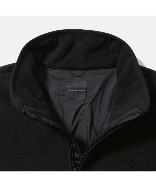 MOIF（モイフ）の「[AW25] HIKER FLEECE JUMPER / BLACK（その他アウター・メンズ・その他・3(L)/2(M)/1(S)）」の5枚目の写真
