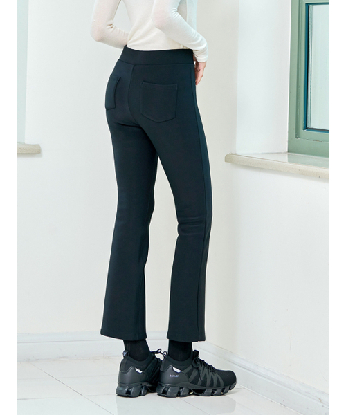 NITINA（ニティナ）の「ミンクボンディングスパンパンツBK（スラックス・レディース・ブラック・SMALL/MEDIUM/LARGE）」の2枚目の写真