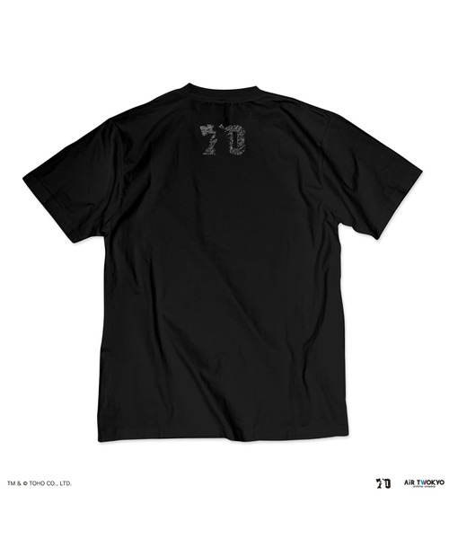 AIR TWOKYO(エアトゥーキョー)の「ゴジラ70周年記念 『ゴジラ FINAL WARS』シーンイラストTシャツ(Tシャツ/カットソー・メンズ・ブラック・X-LARGE/LARGE/MEDIUM)」の4枚目の写真