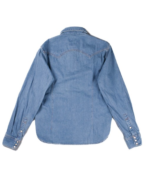 TMT（ティーエムティー）の「【TMT/ティーエムティー】DENIM WESTEN SHIRTS（シャツ/ブラウス・メンズ・インディゴブルー/ライトインディゴブルー・SMALL）」の12枚目の写真