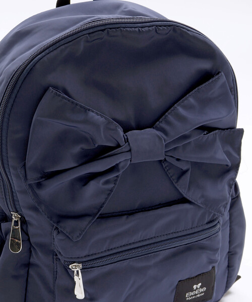 BeBe(ベベ)の「ビッグリボンリュック(S~M)(バックパック/リュック・キッズ・ピンク/ネイビー・M/S)」の13枚目の写真
