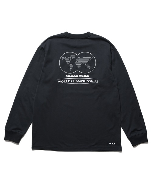 F.C.Real Bristol（エフシーレアルブリストル）の「CHAMPIONSHIP L/S TEE（Tシャツ/カットソー・メンズ・ネイビー/ホワイト/ブラック・SMALL/MEDIUM/LARGE/X-LARGE/XX-LARGE）」の10枚目の写真