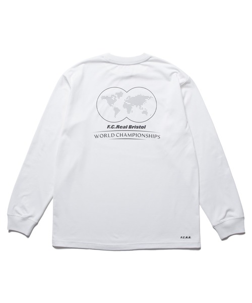 F.C.Real Bristol（エフシーレアルブリストル）の「CHAMPIONSHIP L/S TEE（Tシャツ/カットソー・メンズ・ネイビー/ホワイト/ブラック・SMALL/MEDIUM/LARGE/X-LARGE/XX-LARGE）」の9枚目の写真
