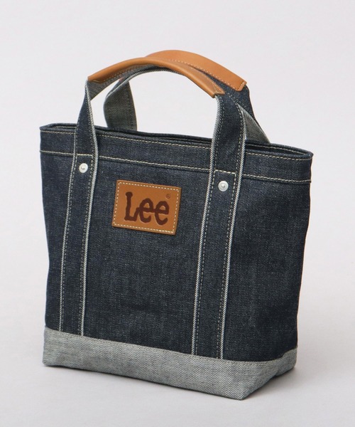 Lee(リー)の「日本製 倉敷デニム×姫路レザー ハンドトートバッグ ミニトートバッグ A5収納対応(トートバッグ・メンズ・ブルー系その他/ブルー系その他2・FREE)」の20枚目の写真