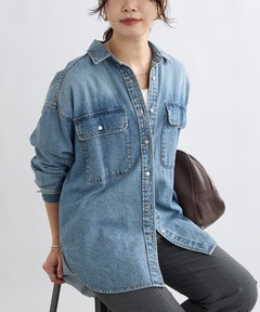 Plage les Tendre DENIM シャツ 追加》les Tendre DENIM シャツ3（シャツ/ブラウス）｜Plage