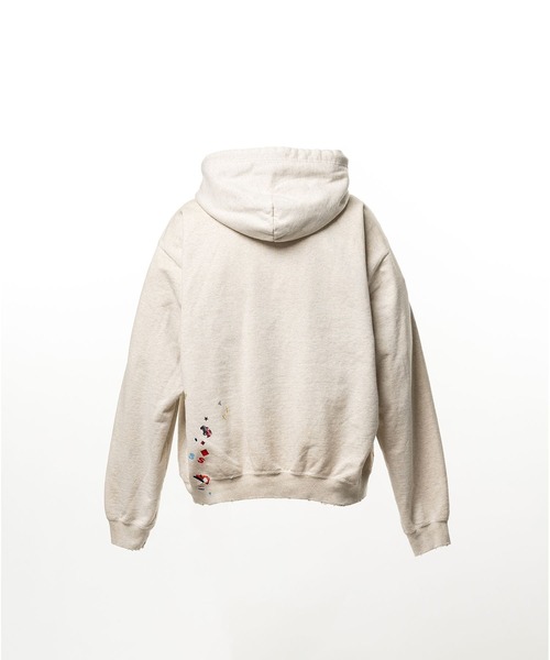Maison MIHARA YASUHIRO(メゾンミハラヤスヒロ)の「Kids Sticker Printed Hoodie(スウェット・メンズ・ブラック/ホワイト・46/44/48)」の15枚目の写真