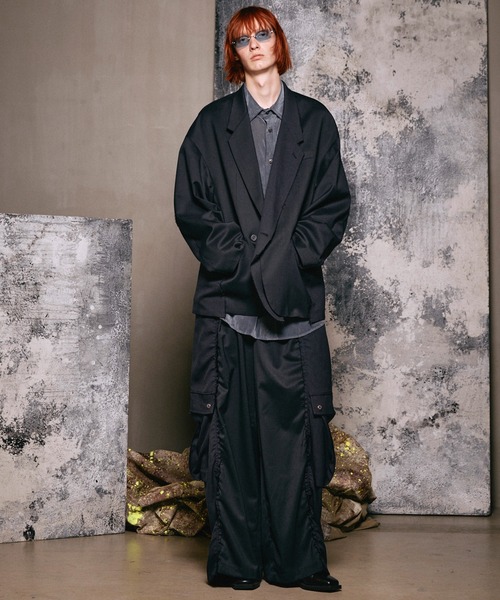 UNISEX》Cut-off Layering Prime-Over Jacket/カットオフレイヤリング