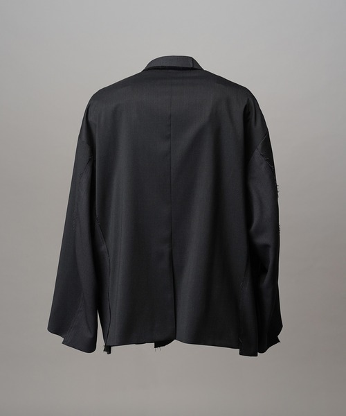 UNISEX》Cut-off Layering Prime-Over Jacket/カットオフレイヤリング