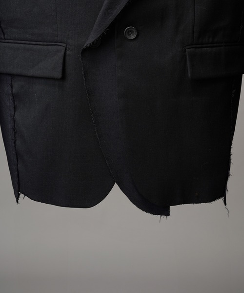 UNISEX》Cut-off Layering Prime-Over Jacket/カットオフレイヤリング