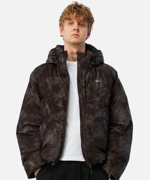【正規店購入 / XL】Dime Wavy Puffer ダウンジャケット Dime/ダイム ナイロンジャケット Wavy Puffer（ナイロンジャケット