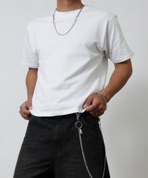 NYLAUS（ナイラス）の「【Nylaus】ショート丈 半袖 クルーネックTシャツ ヴィンテージ カモフラ（Tシャツ/カットソー）」