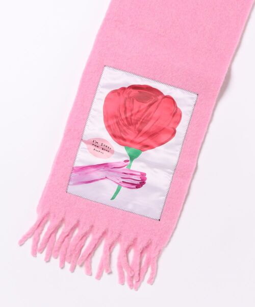 セール】OH ROSE WOOL SCARF/デヴィッド・シュリグリー x マーク
