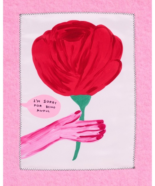 MARC JACOBS(マークジェイコブス)の「OH ROSE WOOL SCARF/デヴィッド・シュリグリー x マーク ジェイコブス オー ローズ ウール スカーフ(マフラー・レディース・ピンク系その他・ONE SIZE)」の6枚目の写真