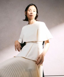 ESTNATION（エストネーション）の「ESTNATION   ケープフレアブラウス《EXCLUSIVE》（シャツ/ブラウス）」