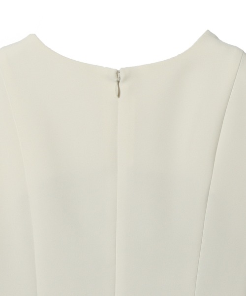 ESTNATION（エストネーション）の「ESTNATION / ケープフレアブラウス《EXCLUSIVE》（シャツ/ブラウス・レディース・オフホワイト/ネイビー・38/36）」の16枚目の写真