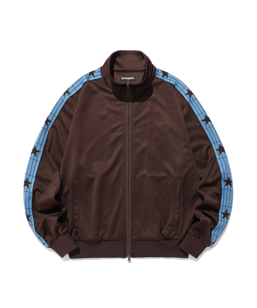 IK TRACK JERSEY JACKET_BROWN(IK2FSMJ203A)