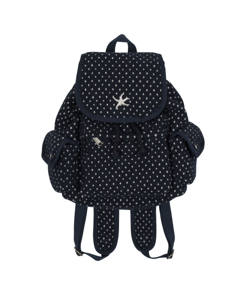 THECOLDESTMOMENT（ザコールデストモーメント）の「TCM starfish dot backpack (navy)（バックパック/リュック・レディース・その他・ONE SIZE）」の2枚目の写真