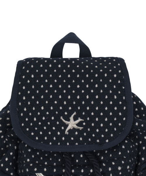 THECOLDESTMOMENT（ザコールデストモーメント）の「TCM starfish dot backpack (navy)（バックパック/リュック・レディース・その他・ONE SIZE）」の4枚目の写真