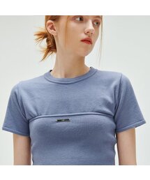 ODER（オディエール）の「プレーンペンダントトップ-ブルー（Tシャツ/カットソー）」