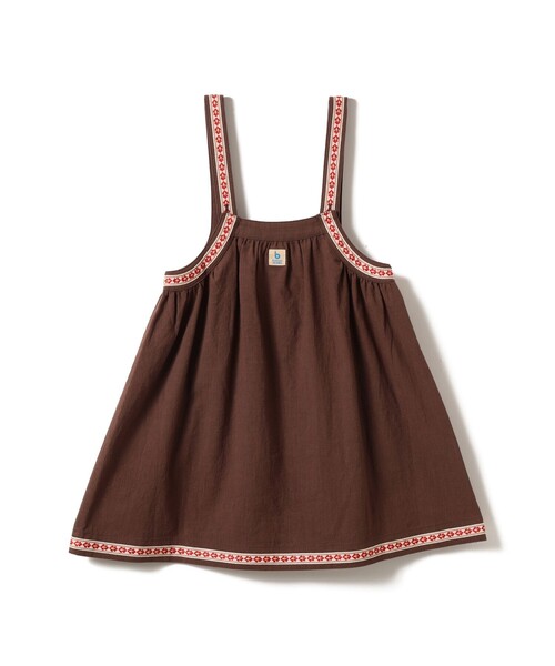 こども ビームス(コドモビームス)の「チロリアン ジャンパー スカート 2026SS(90~140cm)(スカート・キッズ・ピンク/ブラウン・140/130/120/110/100/90)」の7枚目の写真