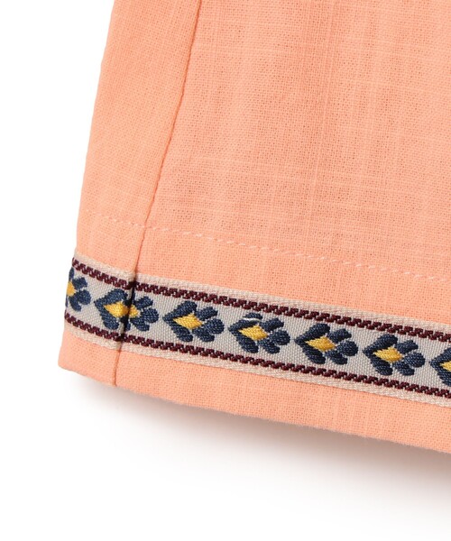 こども ビームス(コドモビームス)の「チロリアン ジャンパー スカート 2026SS(90~140cm)(スカート・キッズ・ピンク/ブラウン・140/130/120/110/100/90)」の11枚目の写真