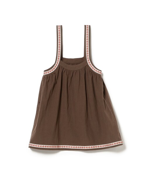 こども ビームス(コドモビームス)の「チロリアン ジャンパー スカート 2026SS(90~140cm)(スカート・キッズ・ピンク/ブラウン・140/130/120/110/100/90)」の12枚目の写真