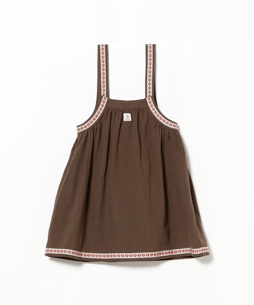 こども ビームス(コドモビームス)の「チロリアン ジャンパー スカート 2026SS(90~140cm)(スカート・キッズ・ピンク/ブラウン・140/130/120/110/100/90)」の13枚目の写真