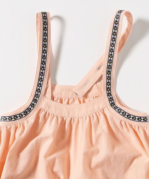 こども ビームス(コドモビームス)の「チロリアン ジャンパー スカート 2026SS(90~140cm)(スカート・キッズ・ピンク/ブラウン・140/130/120/110/100/90)」の16枚目の写真