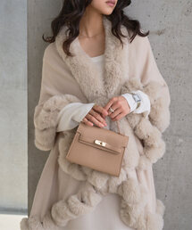 ポンチョ（ベージュ系）ファッション通販 - ZOZOTOWN