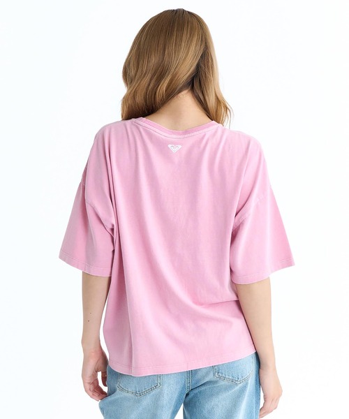 ROXY(ロキシー)の「ROXY/ロキシー 半袖 Tシャツ フロントプリント RST261087(Tシャツ/カットソー・レディース・ピンク/ブラック/アイボリー・M)」の12枚目の写真