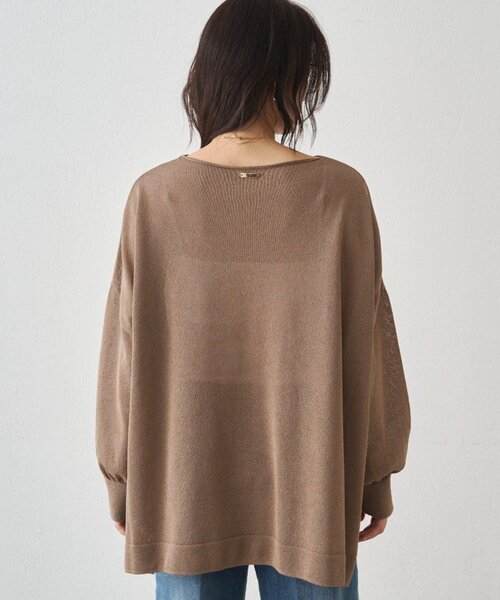 美品✨LoungeDress　和紙天竺ニット定価16500円　翌日発送可能 和紙天竺ニット（ニット/セーター）｜LOUNGEDRESS（ラウンジドレス）の