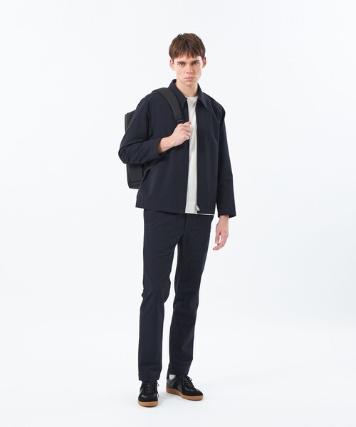 MACKINTOSH PHILOSOPHY(マッキントッシュ フィロソフィー)の「ブリテック イージーパンツ オックス調ダブルクロス(その他パンツ・メンズ・ダークネイビー/グリーン系その他2・38/40/42)」の3枚目の写真