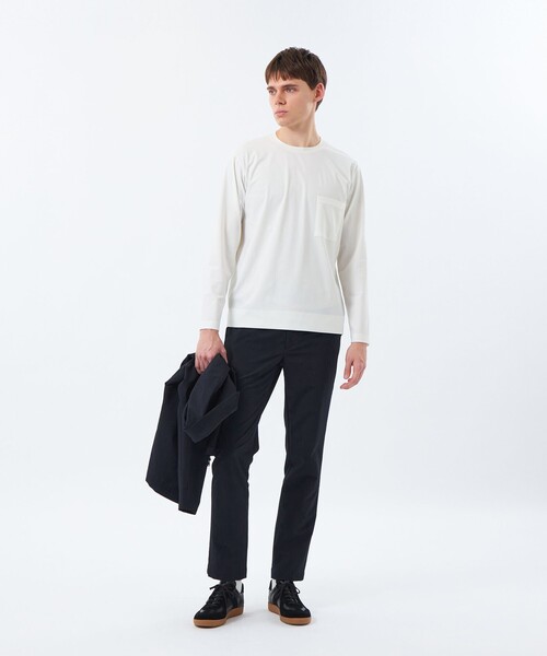 MACKINTOSH PHILOSOPHY(マッキントッシュ フィロソフィー)の「ブリテック イージーパンツ オックス調ダブルクロス(その他パンツ・メンズ・ダークネイビー/グリーン系その他2・38/40/42)」の5枚目の写真