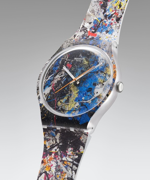 SWATCH（スウォッチ）の「POLLOCK'S ALCHEMY（アナログ腕時計・レディース・クリア・FREE）」の2枚目の写真