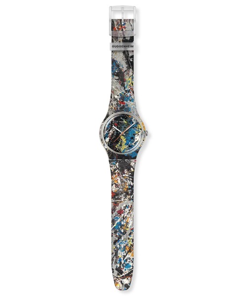 SWATCH（スウォッチ）の「POLLOCK'S ALCHEMY（アナログ腕時計・レディース・クリア・FREE）」の6枚目の写真