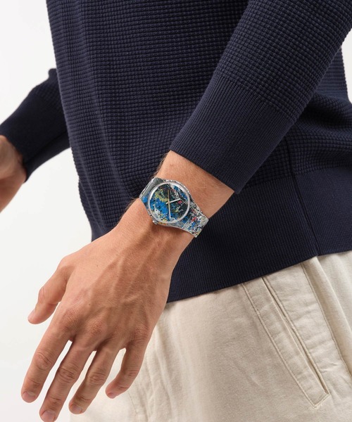 SWATCH（スウォッチ）の「POLLOCK'S ALCHEMY（アナログ腕時計・レディース・クリア・FREE）」の8枚目の写真