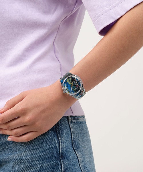 SWATCH（スウォッチ）の「POLLOCK'S ALCHEMY（アナログ腕時計・レディース・クリア・FREE）」の9枚目の写真