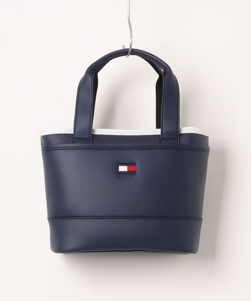TOMMY HILFIGER GOLF（トミー ヒルフィガー ゴルフ）の「ラウンドバッグ BASIC（トートバッグ・メンズ・ホワイト/ブラック/ネイビー・フリー）」の7枚目の写真
