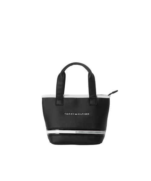 TOMMY HILFIGER GOLF（トミー ヒルフィガー ゴルフ）の「ラウンドバッグ BASIC（トートバッグ・メンズ・ホワイト/ブラック/ネイビー・フリー）」の2枚目の写真
